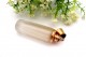 Frasco de perfume em vidro com tampa em ouro